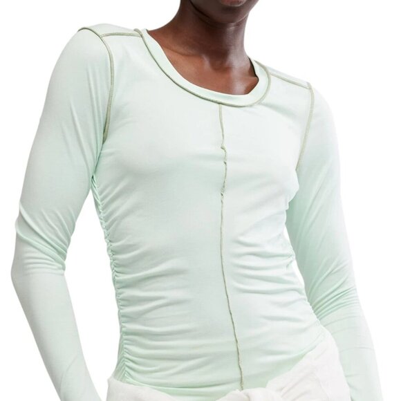 NWT FP Movement Right On Run Green Long Sleeve Layer - Picture 2 of 10